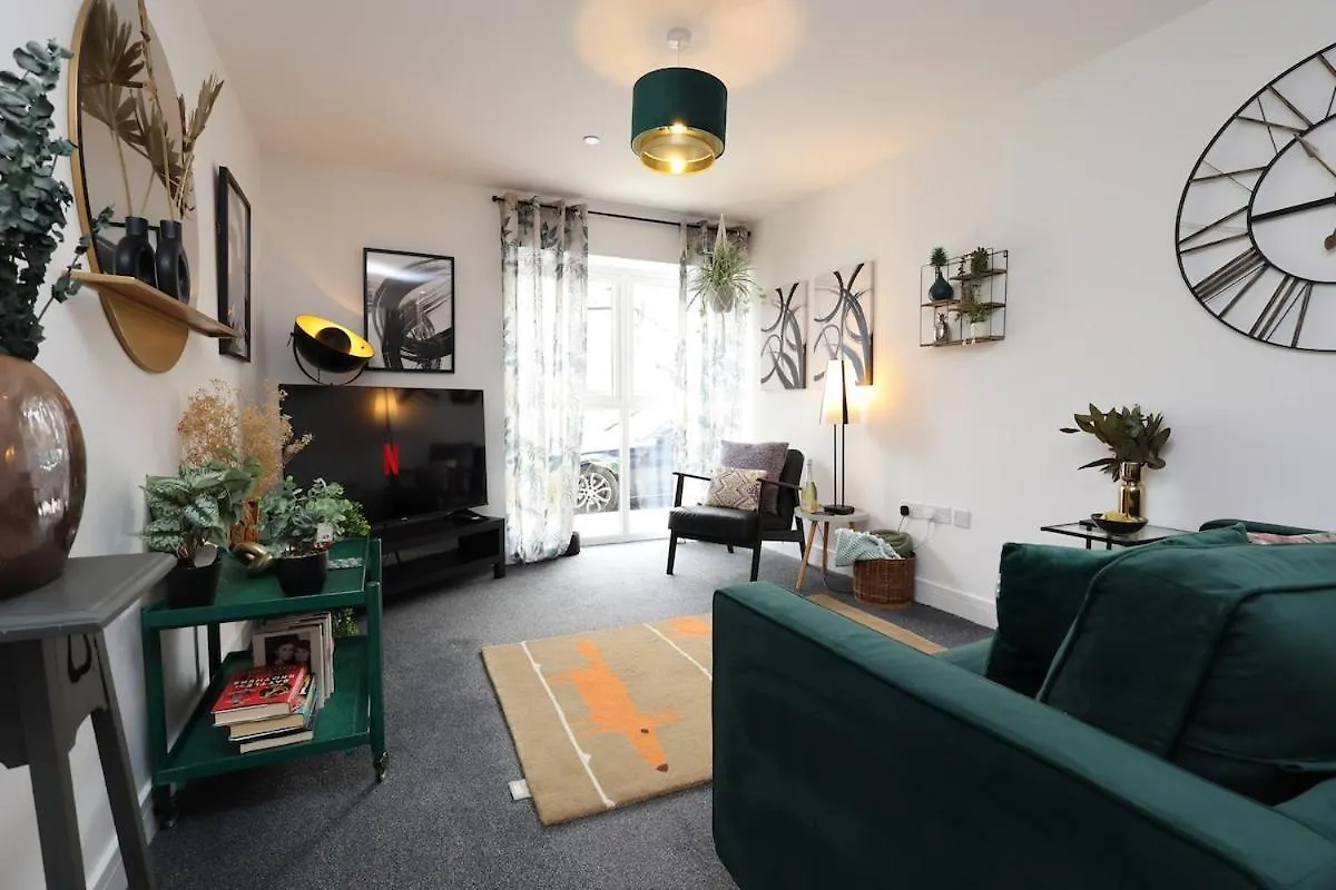 아파트 26 7 Mins Stadium Central Apart Sleeps 4 카디프