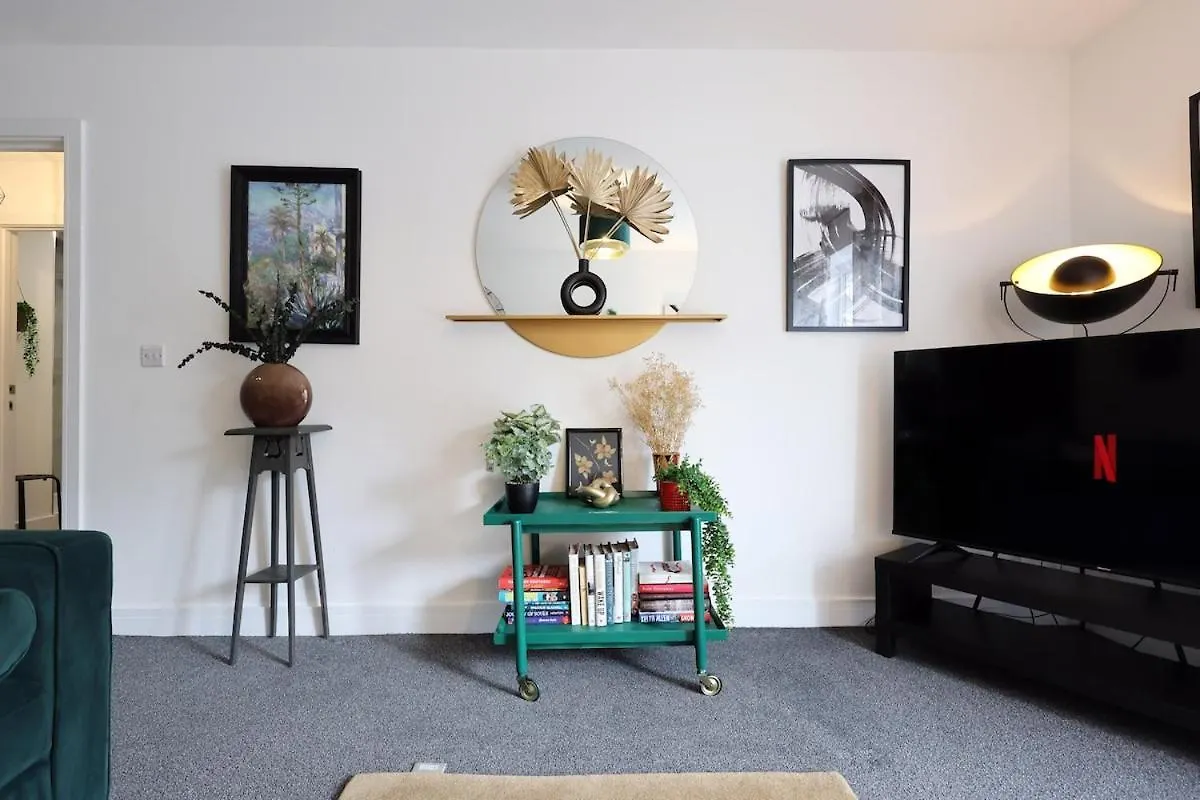 26 7 Mins Stadium Central Apart Sleeps 4 카디프 아파트